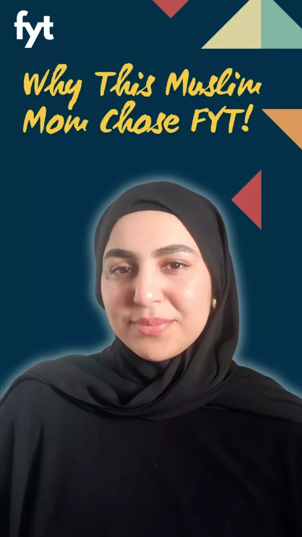 A parent talking about their child’s tutoring