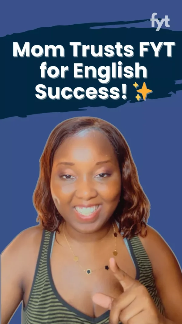 A parent talking about their child’s tutoring